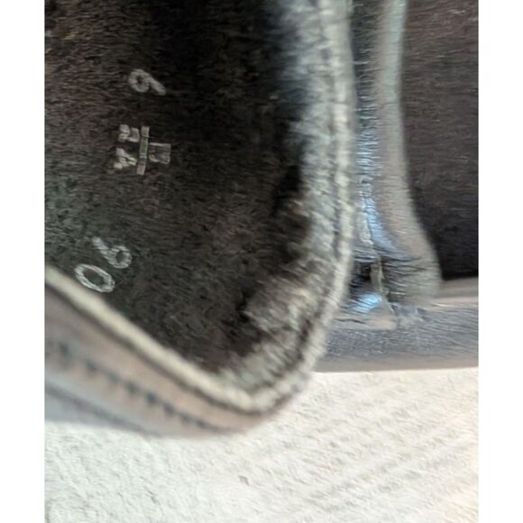 Easy Spirit Black Leather Loafers Womens Size 6 Comfortable Slip-On Shoes - Picture 6 of 6